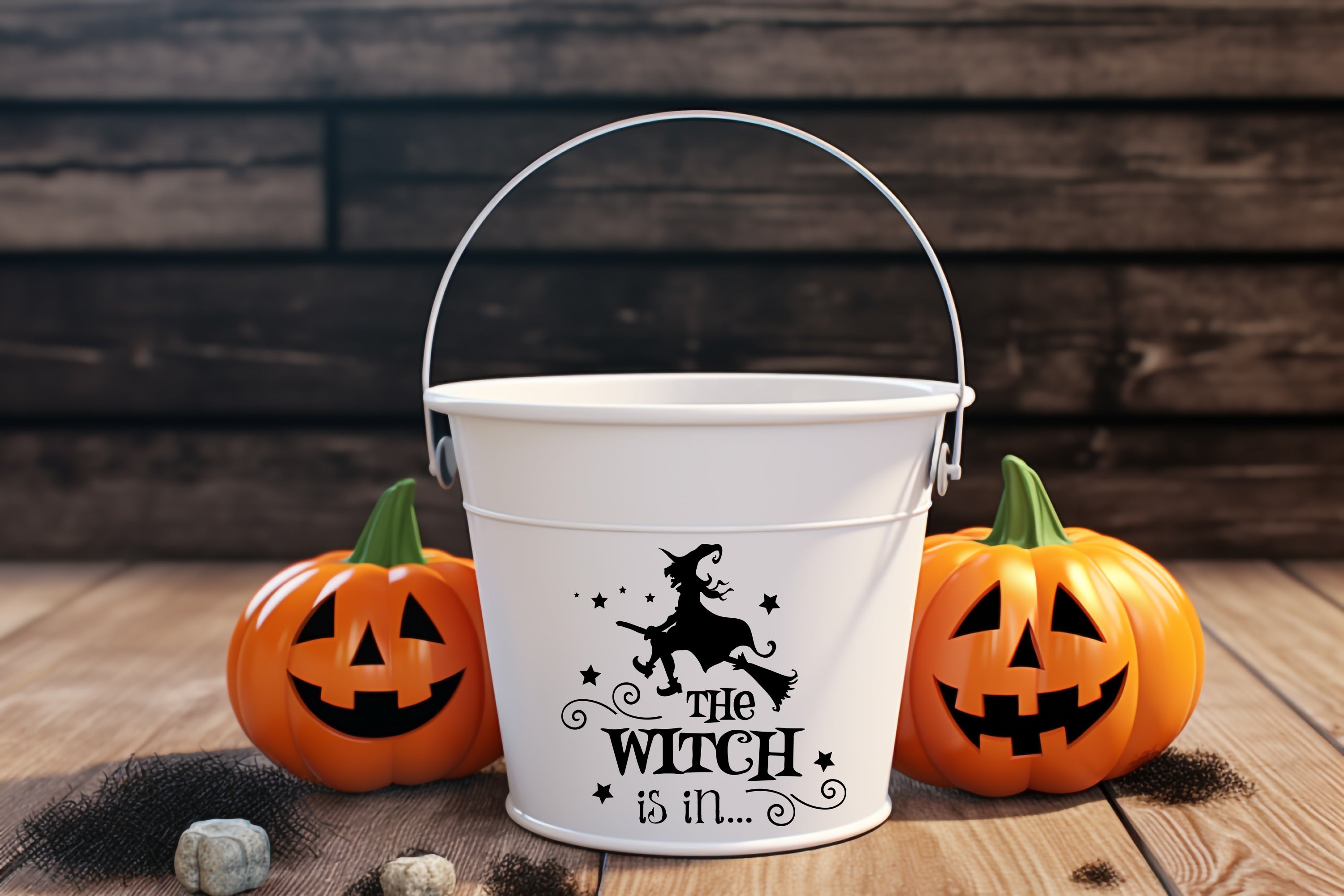 The Witch Is In Vinyl Sticker image 3