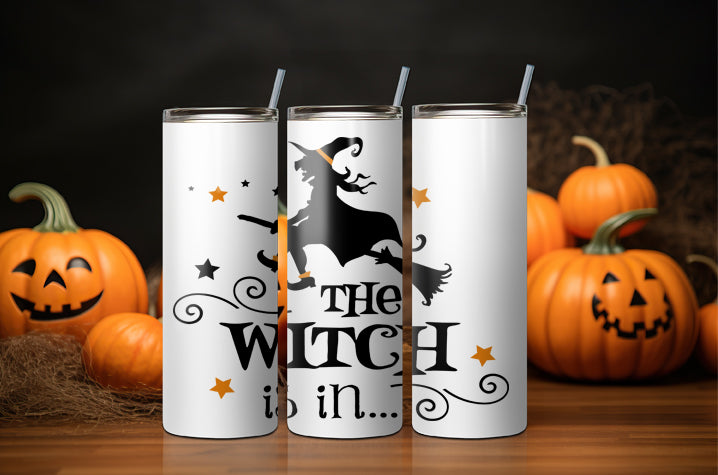 The Witch Is In Vinyl Sticker image 2