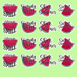 Sweet Summertime Sticker Set image 0