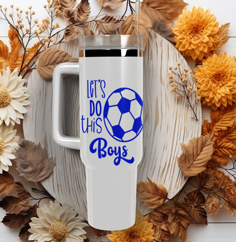 Lets Do This Boys Viny Sticker image 1