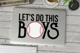 Lets Do This Boys Viny Sticker image 2