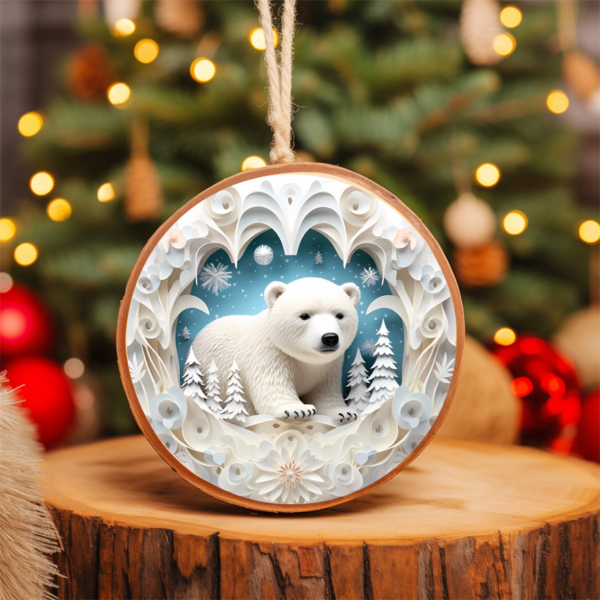 Winter Wonderland Christmas Ornament Set image 1