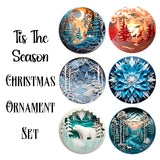 Tis The Season Christmas Ornament Set image 0