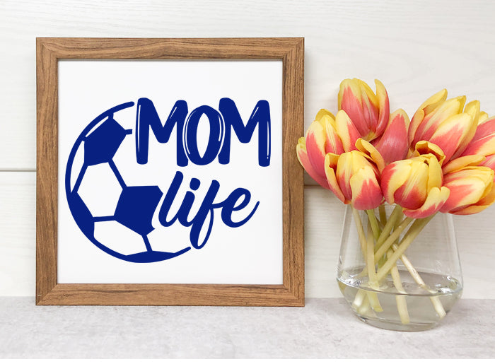 Mom Life Vinyl Sticker image 1