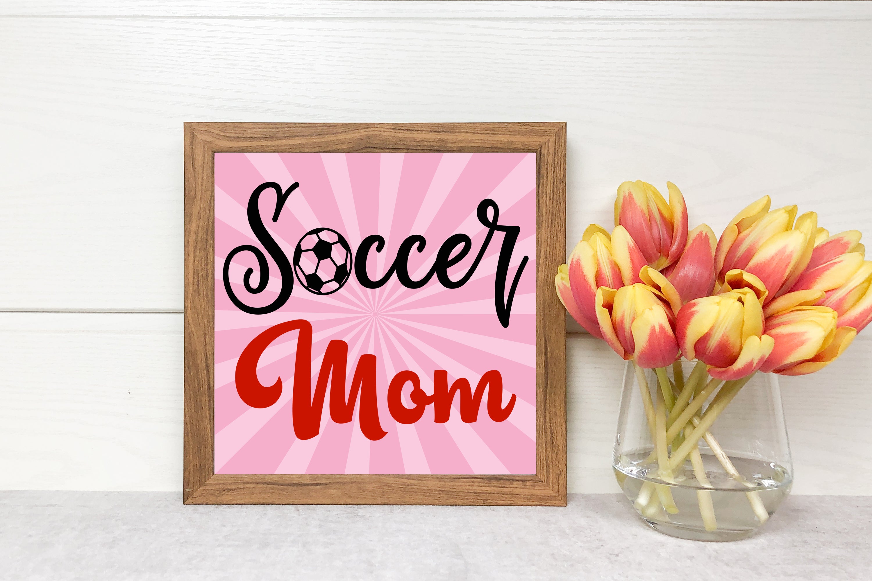 Soccer Mom Vinyl Sticker image 2
