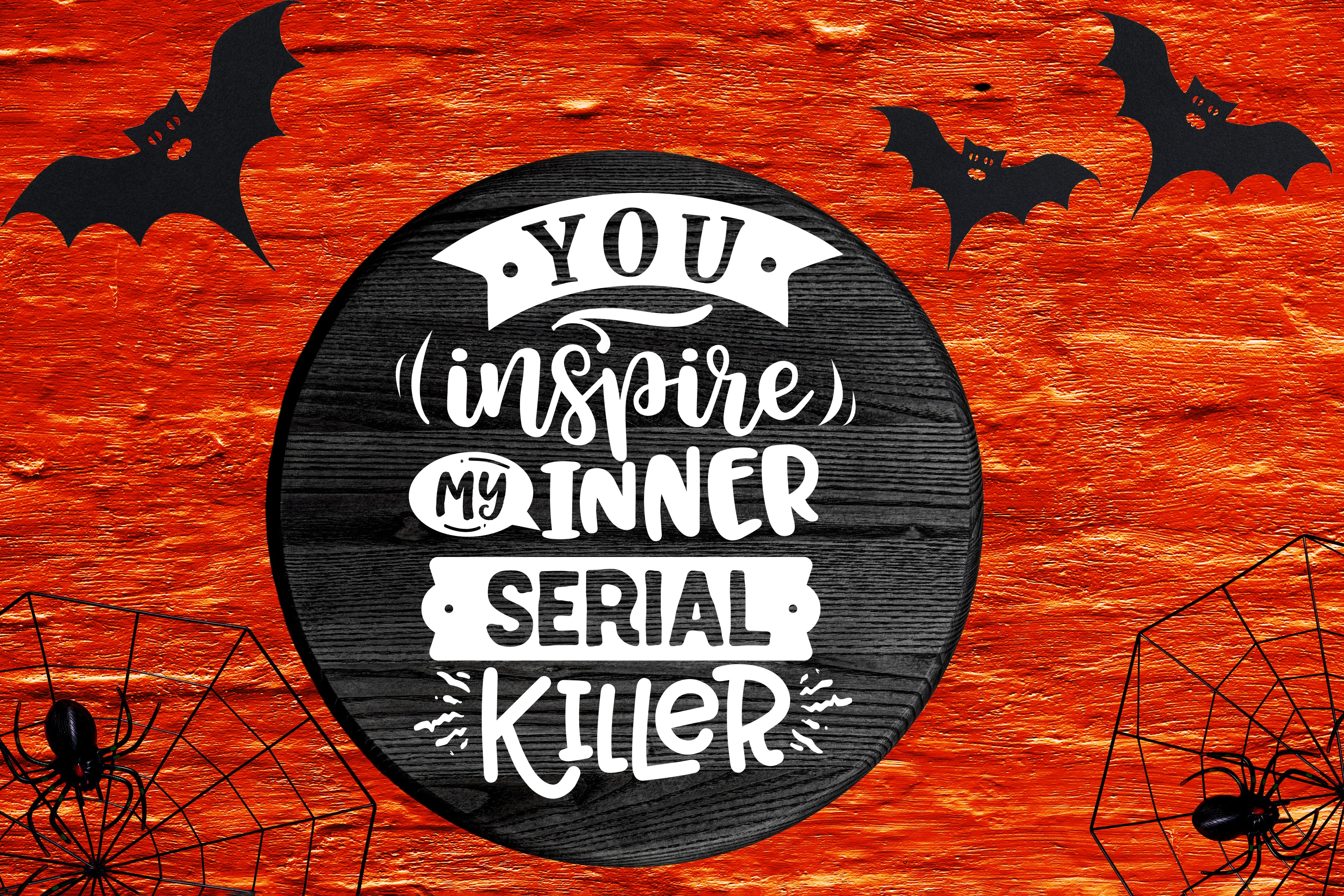 You Inspire My Inner Serial Killer Vinyl Sticker image 1