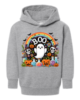 Boo Crew Party Halloween HTV Toddler Pullover Hoodies