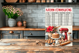 Christmas Kitchen Conversions Sublimated Tempered Glass Cutting Boards