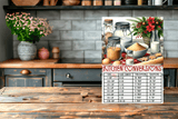 Christmas Kitchen Conversions Sublimated Tempered Glass Cutting Boards