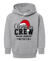 Christmas Crew HTV Toddler Pullover Hoodies