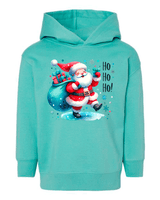 Christmas Santa Ho Ho Ho HTV Toddler Pullover Hoodies