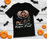 Creepin It Real Halloween HTV Graphic Unisex T-shirts