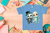 Cute Halloween Pals 2 HTV Graphic Toddler T-shirts