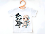 Cute Halloween Pals Sublimated Graphic Toddler T-shirts