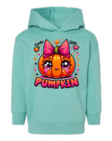 Cute Little Pumpkin Halloween HTV Toddler Pullover Hoodies