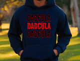 Dadcula Halloween HTV Graphic Unisex Pullover Hoodies