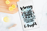 Merry & Bright Skele Crew Sublimated Kitchen Towels