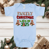 Family Christmas Crew 2025 HTV Infant Bodysuits