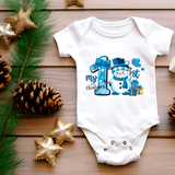 My First Christmas Sublimated Infant Bodysuits