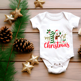 My First Christmas Sublimated Infant Bodysuits