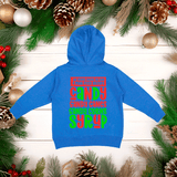 Elves Four Main Food Groups Christmas HTV Toddler Full Zip Hoodies