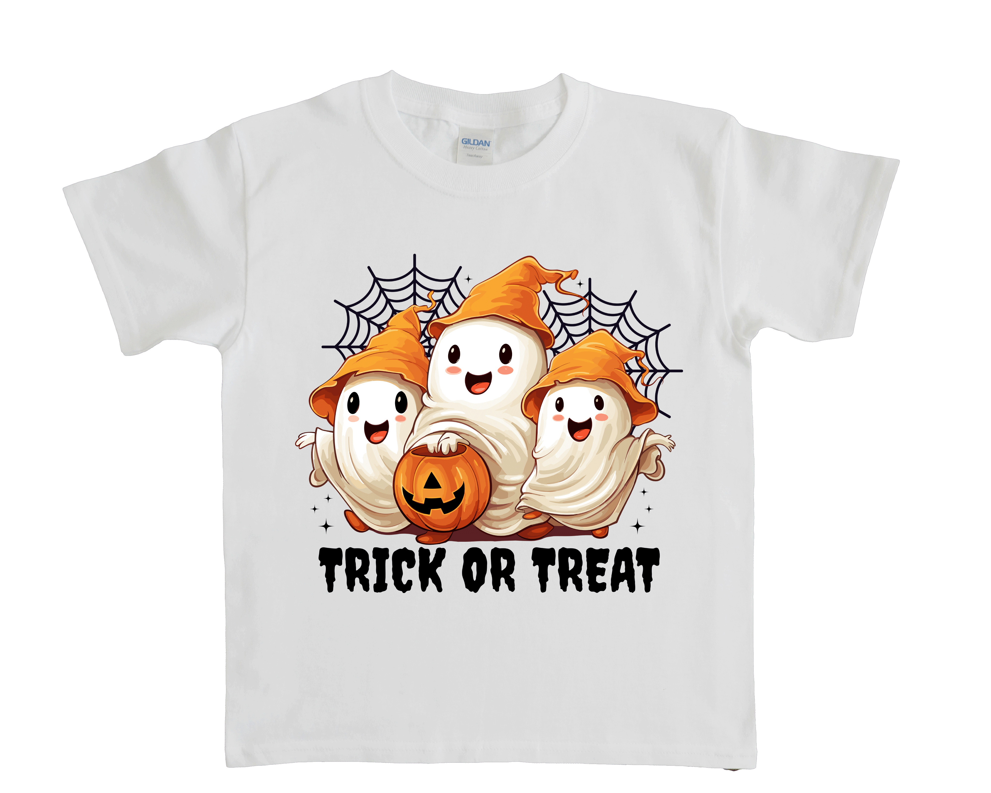 Trick Or Treater Ghosties  Halloween Toddler Sublimated Graphic T-shirt