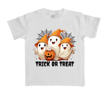 Trick Or Treater Ghosties  Halloween Toddler Sublimated Graphic T-shirt