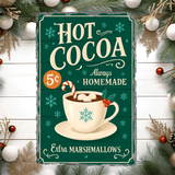 Homemade  Hot Cocoa Christmas Sublimated Rectangle Slates