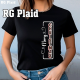 Person wearing a black t-shirt with 'Merry Christmas' design.