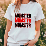 Momster Halloween Sublimated Graphic Unisex T-shirts