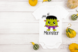 My Lil Monster Halloween Sublimated Infant Bodysuits