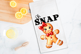 Oh Snap Ginger Sublimated Kitchen Towels