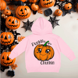 Punkin Chunkin Halloween HTV Infant Full Zip Hoodies