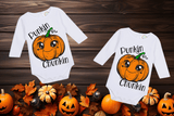 Punkin Chunkin Haloween Sublimated Infant Long Sleeve Bodysuits