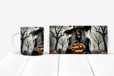 Reaper Halloween Sublimated Coffee Mugs