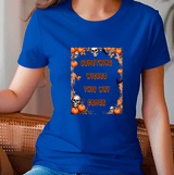 Something Wicked Halloween HTV Graphic Ladies T-shirts