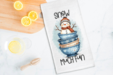 Snow Much Fun Christmas Sublimated Kitchen Towels