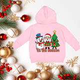 Tis The Sason Santa Crew Christmas HTV Infant Full Zip Hoodies