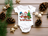 Tis The Sason Santa Crew Christmas Sublimated Infant Bodysuits