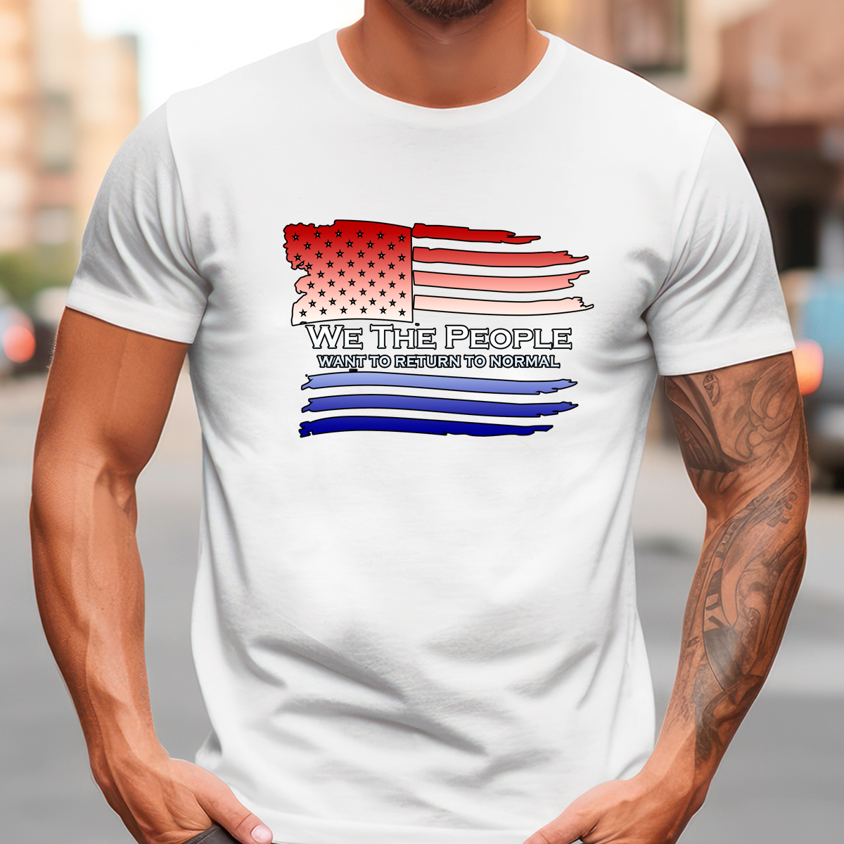 We The People Normal Sublimated Unisex T-shirts