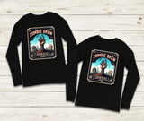 Zombie Brew Halloween HTV Graphic Unisex Youth Long Sleeve T-shirts