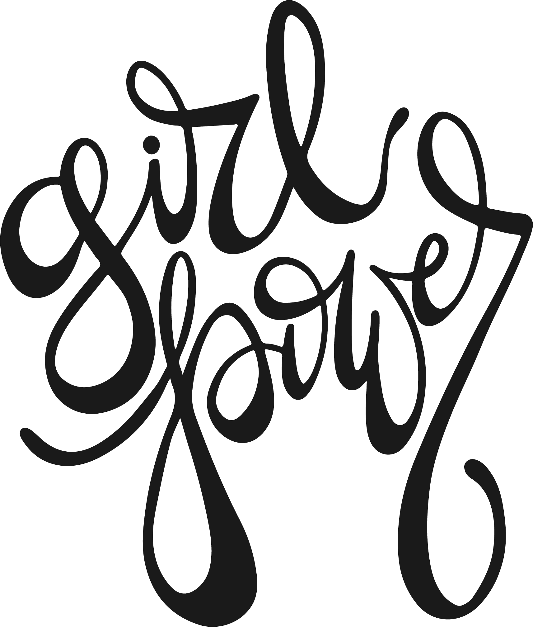 Girl Power Vinyl Sticker image 0