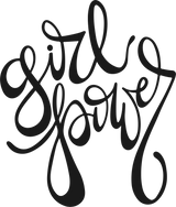 Girl Power Vinyl Sticker image 0