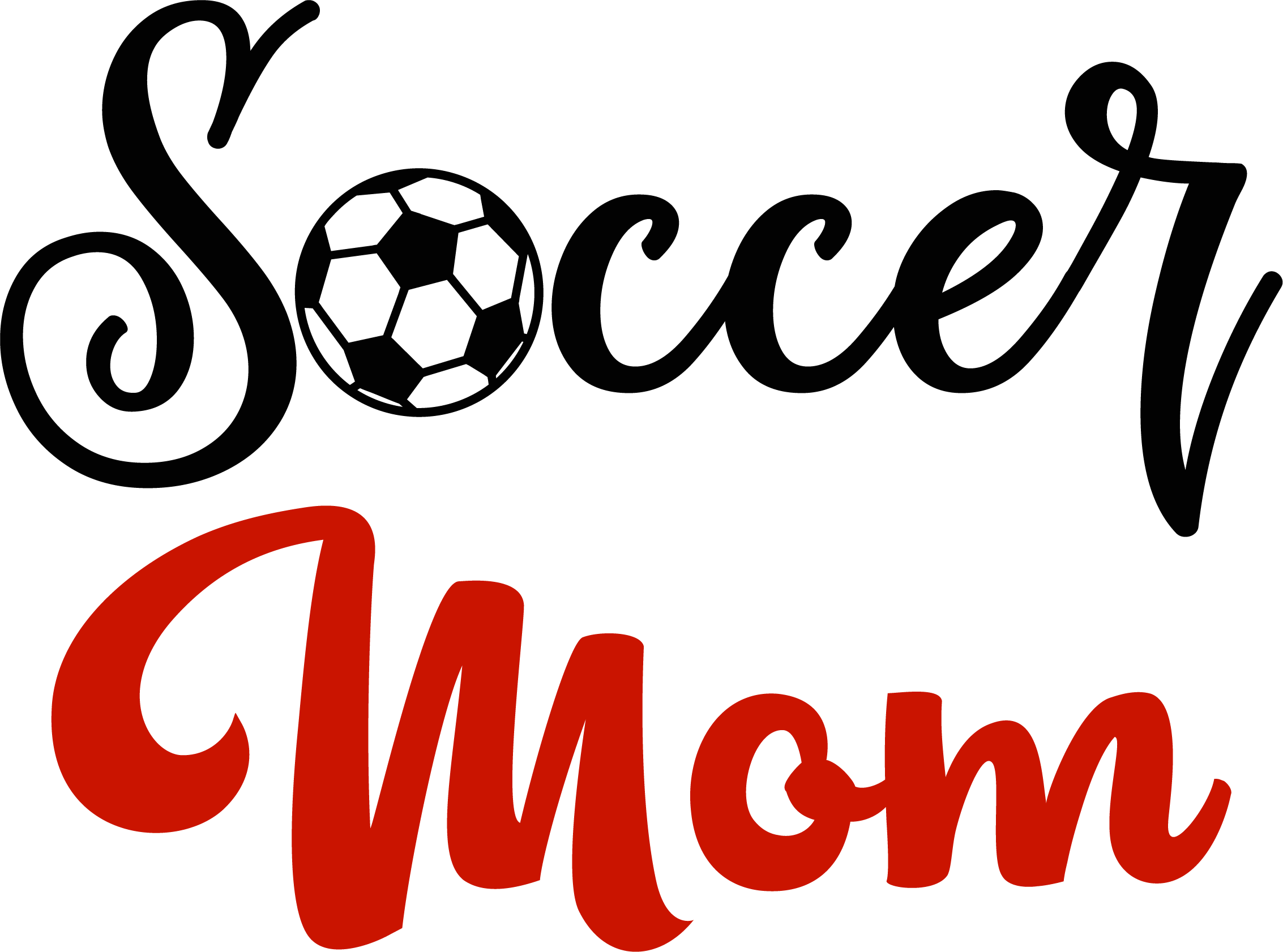 Soccer Mom Vinyl Sticker image 0